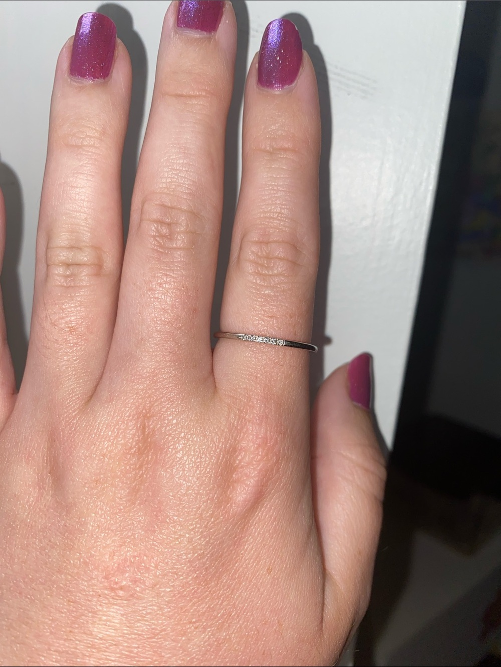 Mejuri diamonds line ring 💎